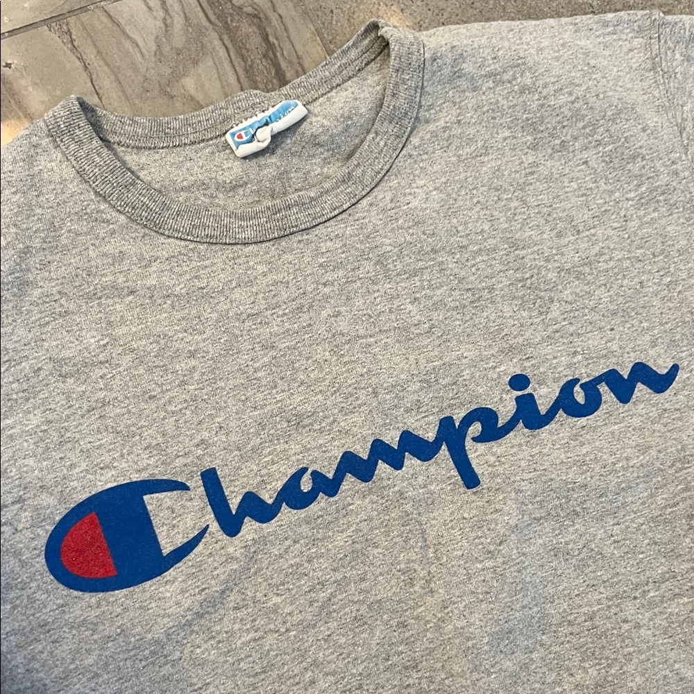 Champion Gray Short Sleeve Tee - Picture 2 of 4